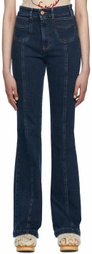 See by Chloé Indigo Flared Emily Jeans