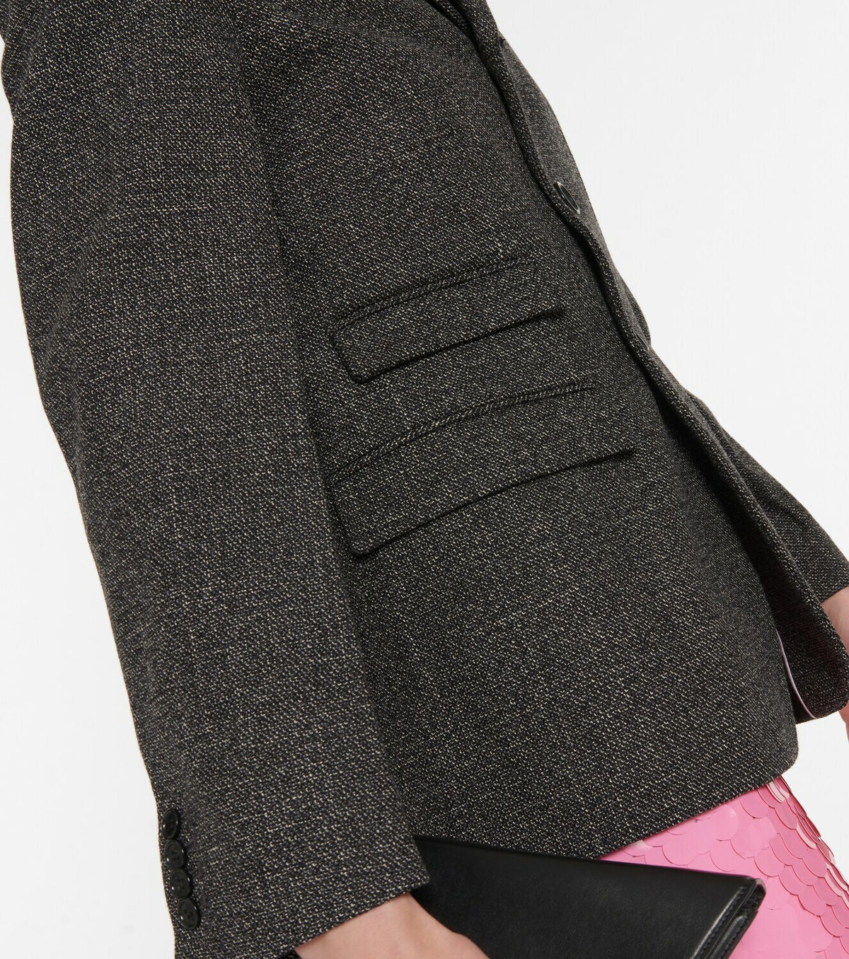 Plan C - Wool and cotton blazer