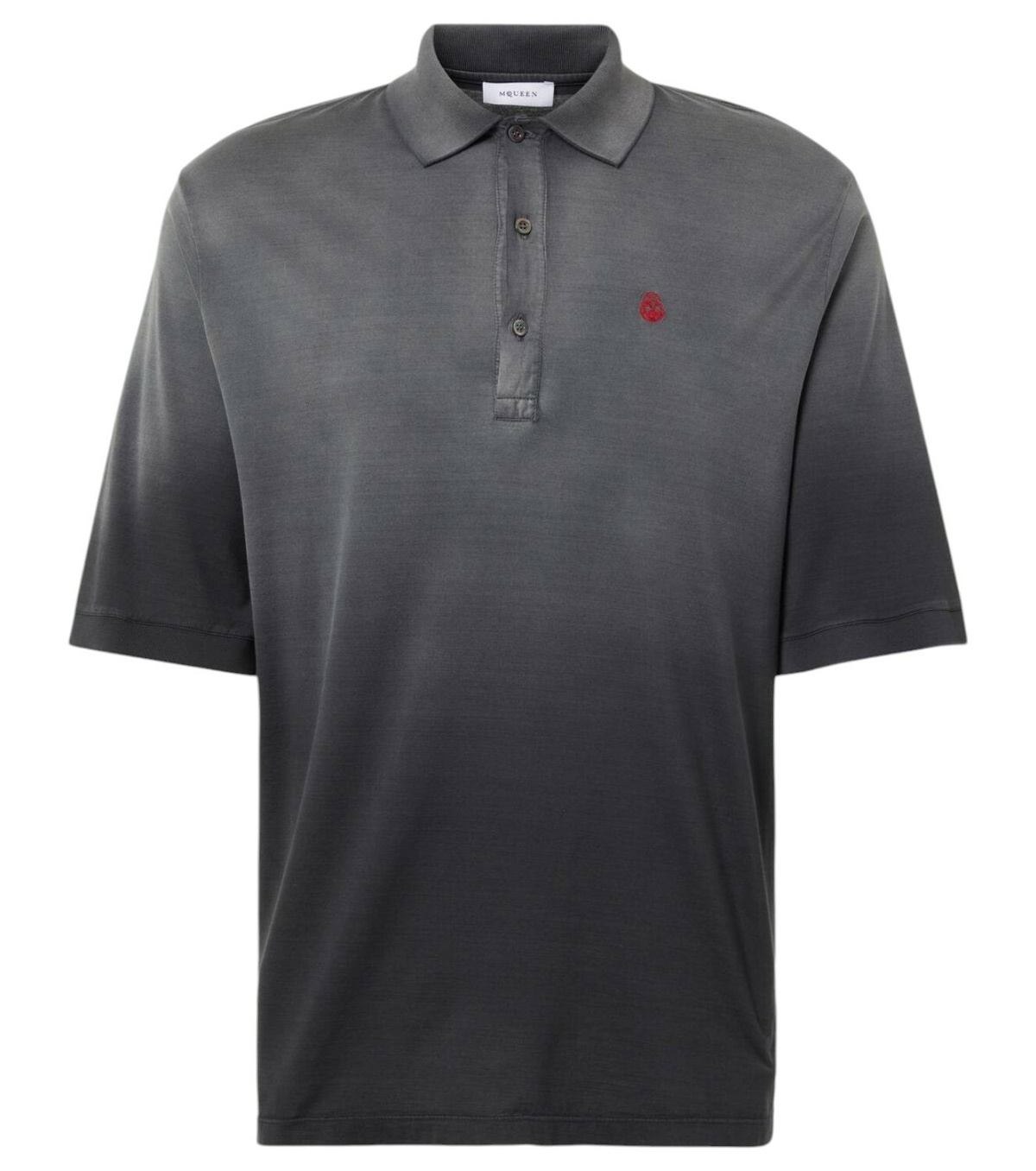 Alexander McQueen - Harness cotton polo shirt Alexander McQueen