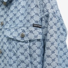 Daily Paper Women's Avery Denim Jacket in White/Blue