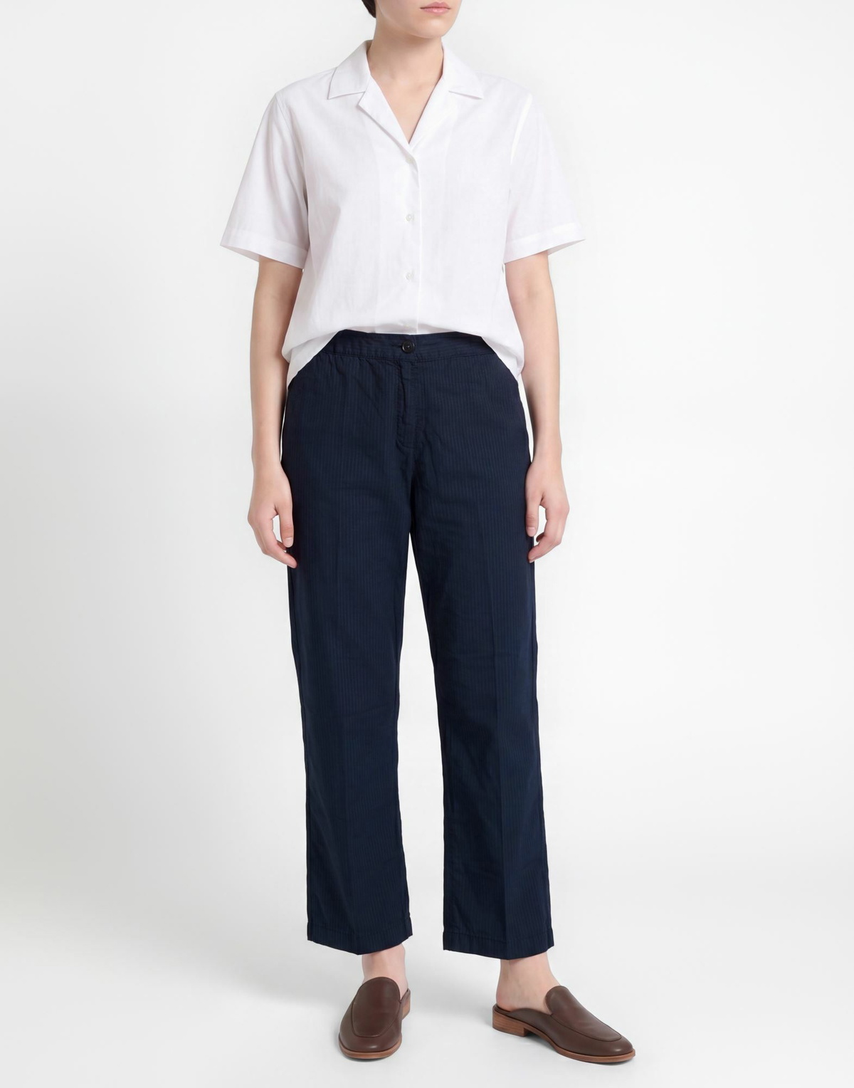 Massimo Alba Womens Pants in Navy