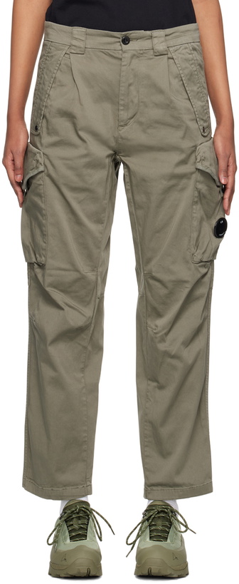 Photo: C.P. Company Green Lens Cargo Pants