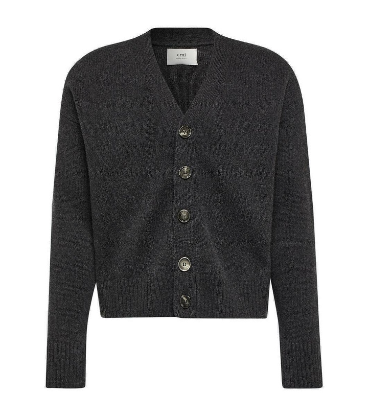 Photo: Ami Paris Wool and cashmere cardigan