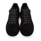 Alexander McQueen Black Suede Oversized Sneakers