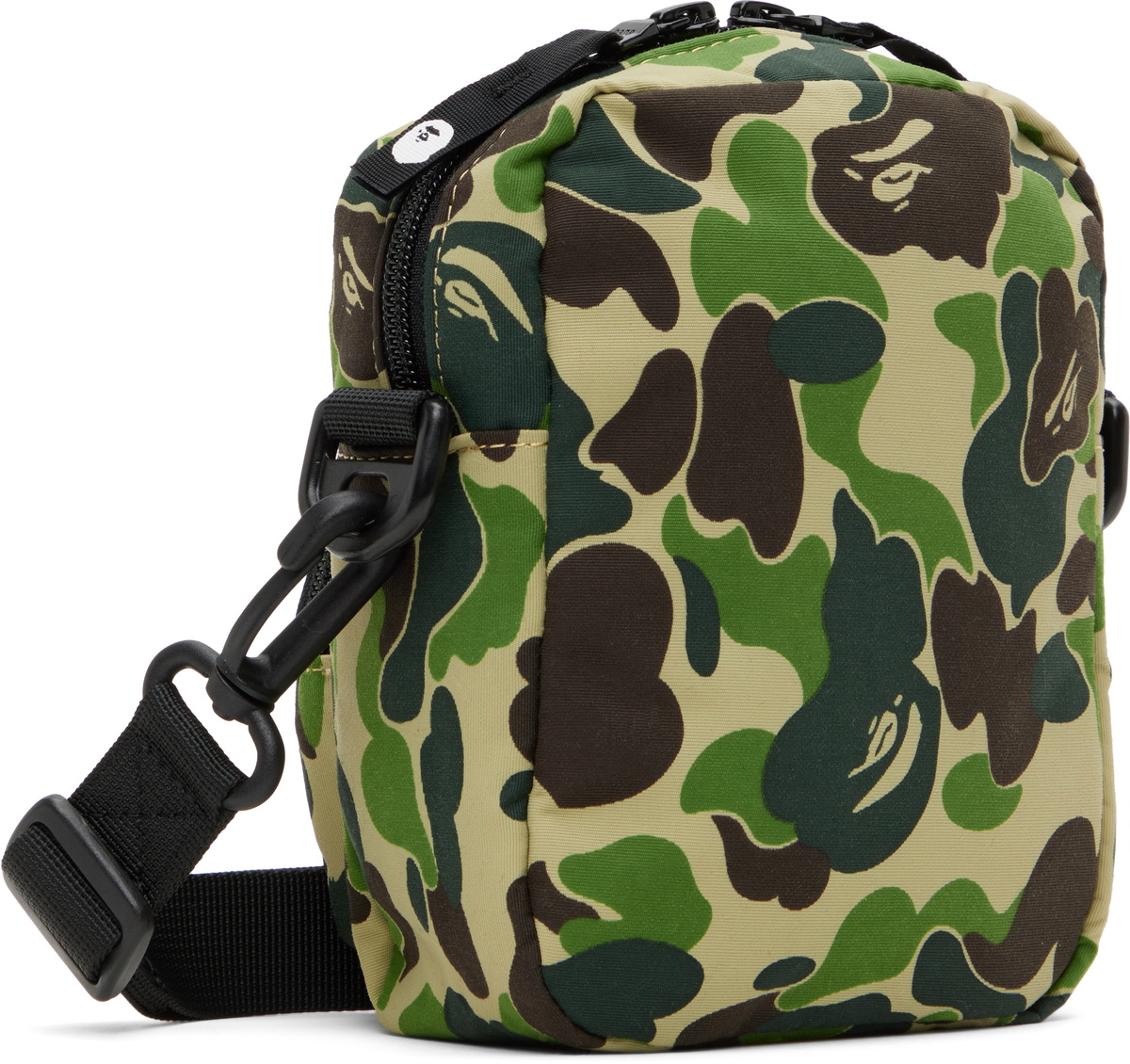 【Bape】ABC Camo Shark Mini Bag Green BAPE Green ABC Camo Shark Mini Bag A Bathing Ape