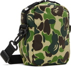 BAPE Green ABC Camo Shark Mini Bag
