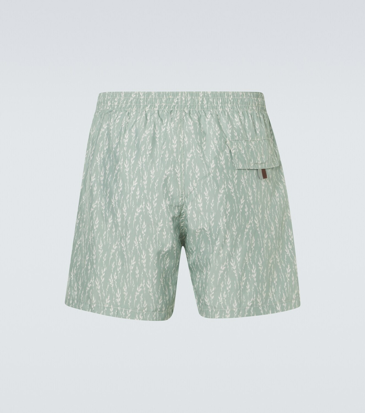 Canali Printed swim trunks