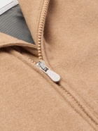 Brunello Cucinelli - Faux Shearling-Trimmed Cashmere Bomber Jacket - Neutrals