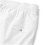 Adidas Sport - Stella McCartney Mesh-Panelled Shell Track Pants - White