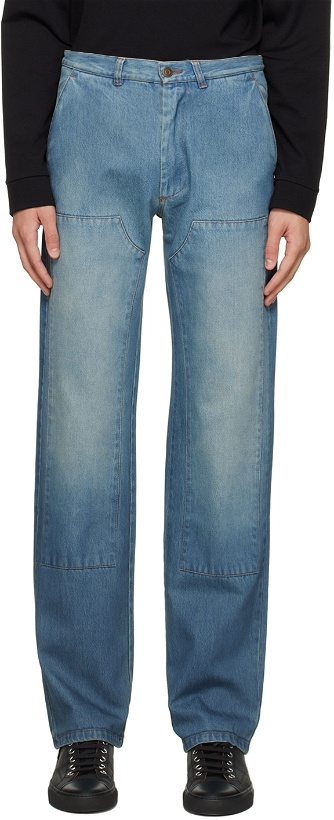 Photo: Winnie New York Blue Patch Jeans