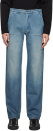 Winnie New York Blue Patch Jeans