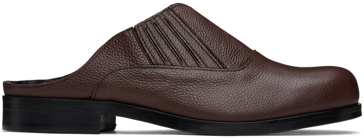 Photo: Stefan Cooke SSENSE Exclusive Brown Loafers