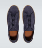 Zegna Triple Stitch suede espadrilles