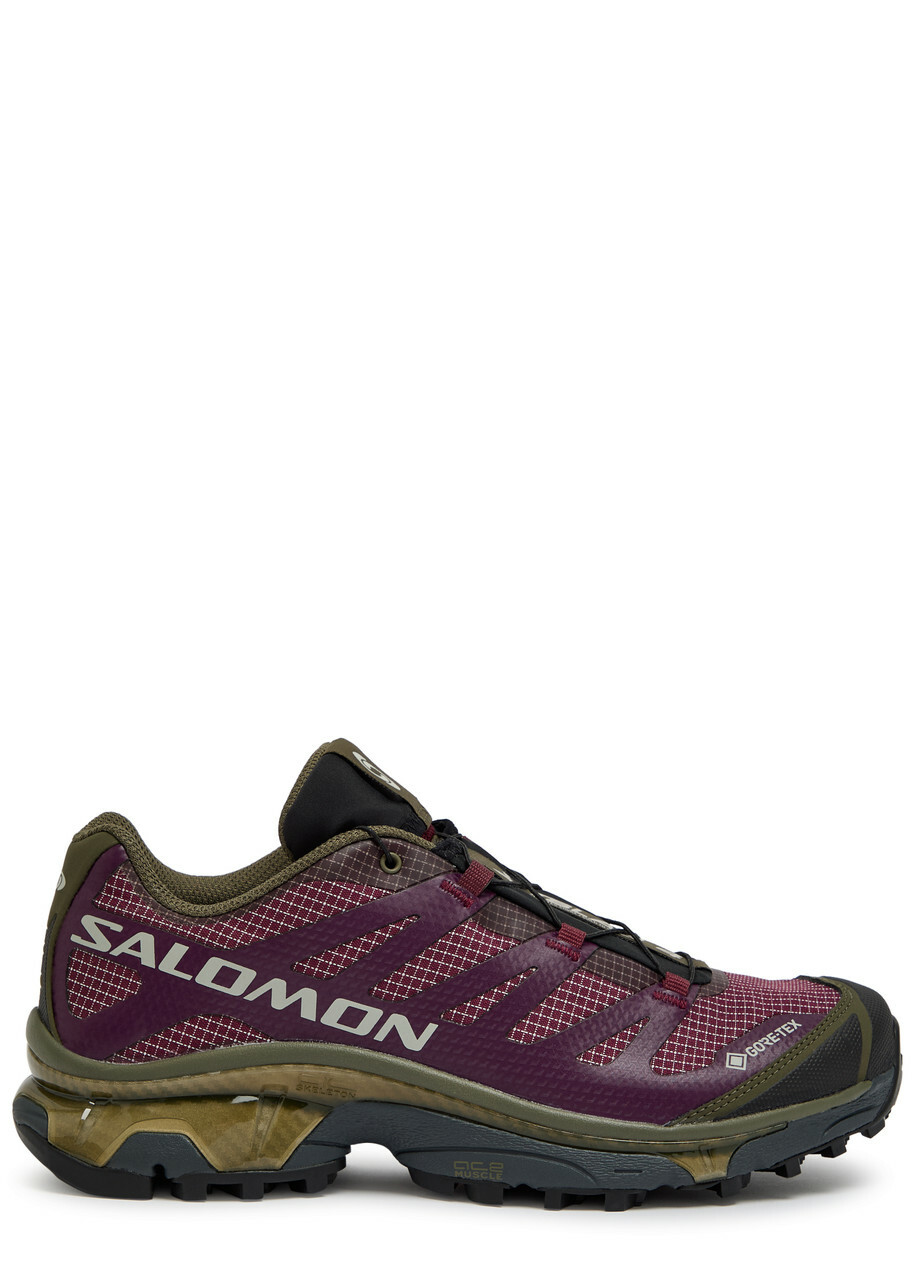 Salomon XT-5 OG Gtx Panelled Mesh Sneakers Purple