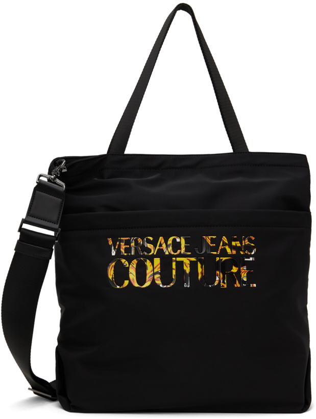 Photo: Versace Jeans Couture Black Zip Tote