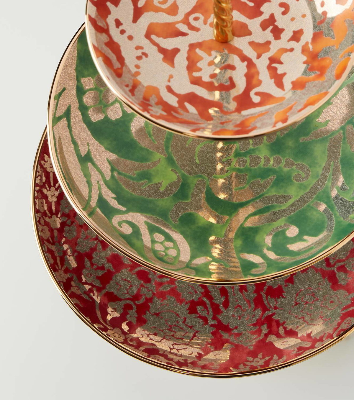 L'Objet Fortuny tiered porcelain dessert server