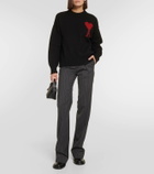Ami Paris Ami de Cœur wool sweater
