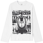 Homework Men's Long Sleeve Finding Pieces T-Shirt in White