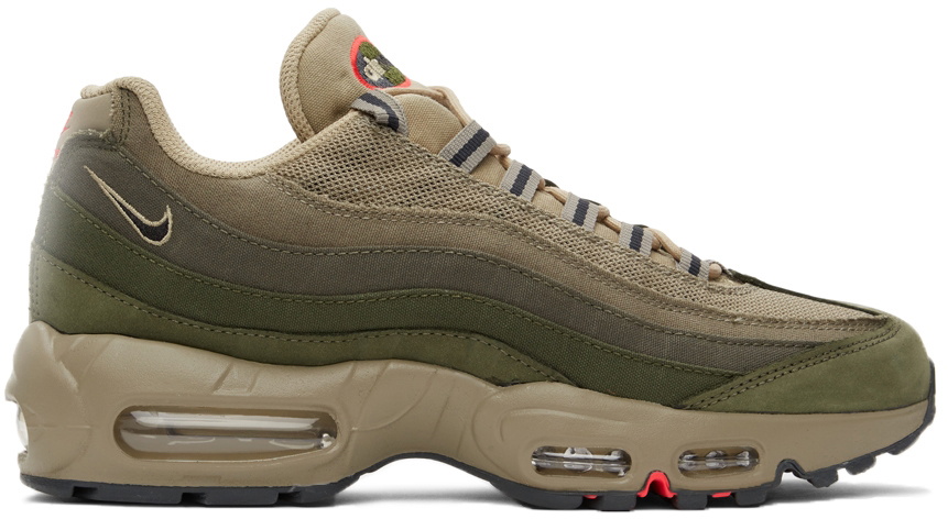 Khaki Air Max 95 Low-Top Sneakers