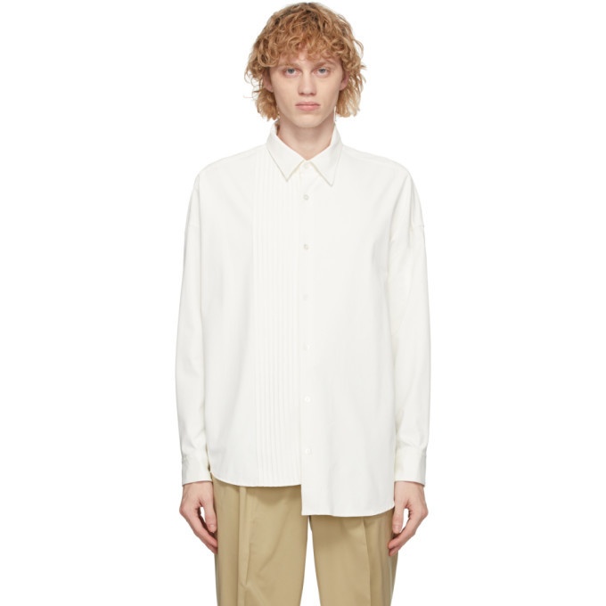 Photo: N.Hoolywood White Asymmetric Shirt