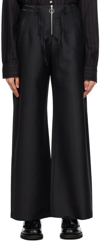 Photo: Our Legacy Black Serene Trousers