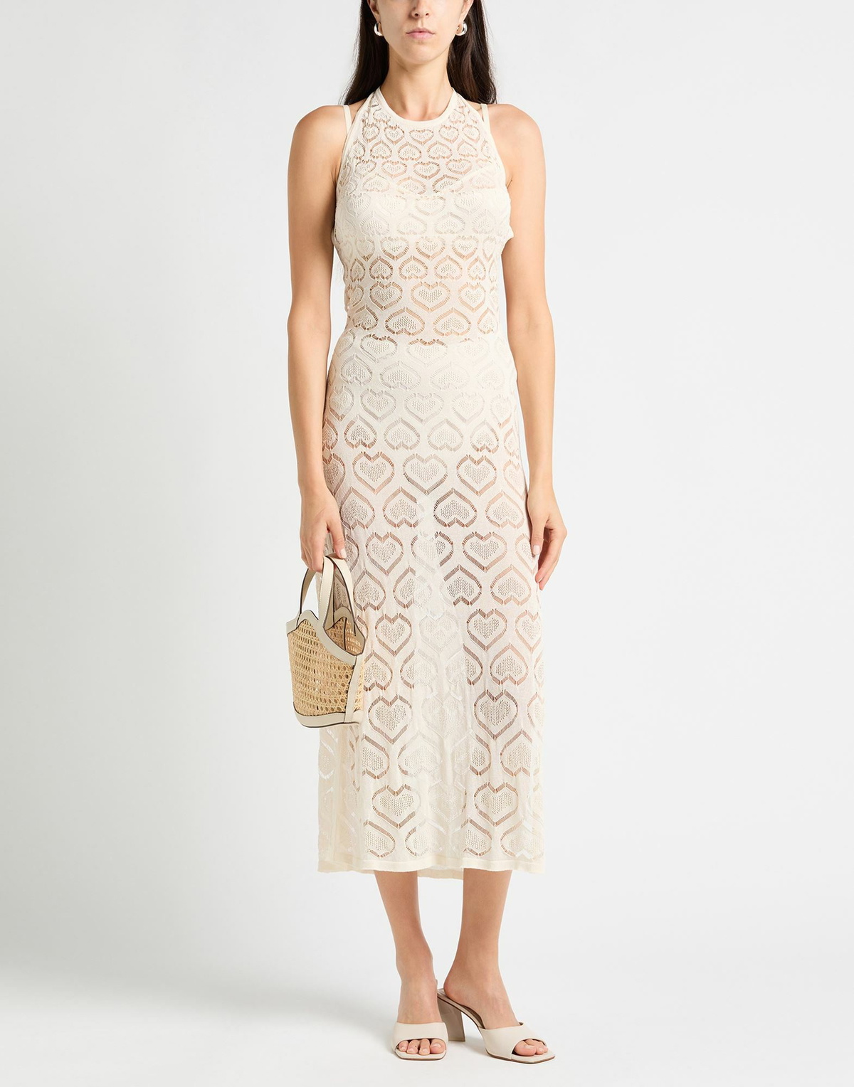 Marco Rambaldi Womens Maxi dress Cream