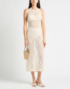 Marco Rambaldi Womens Maxi dress Cream