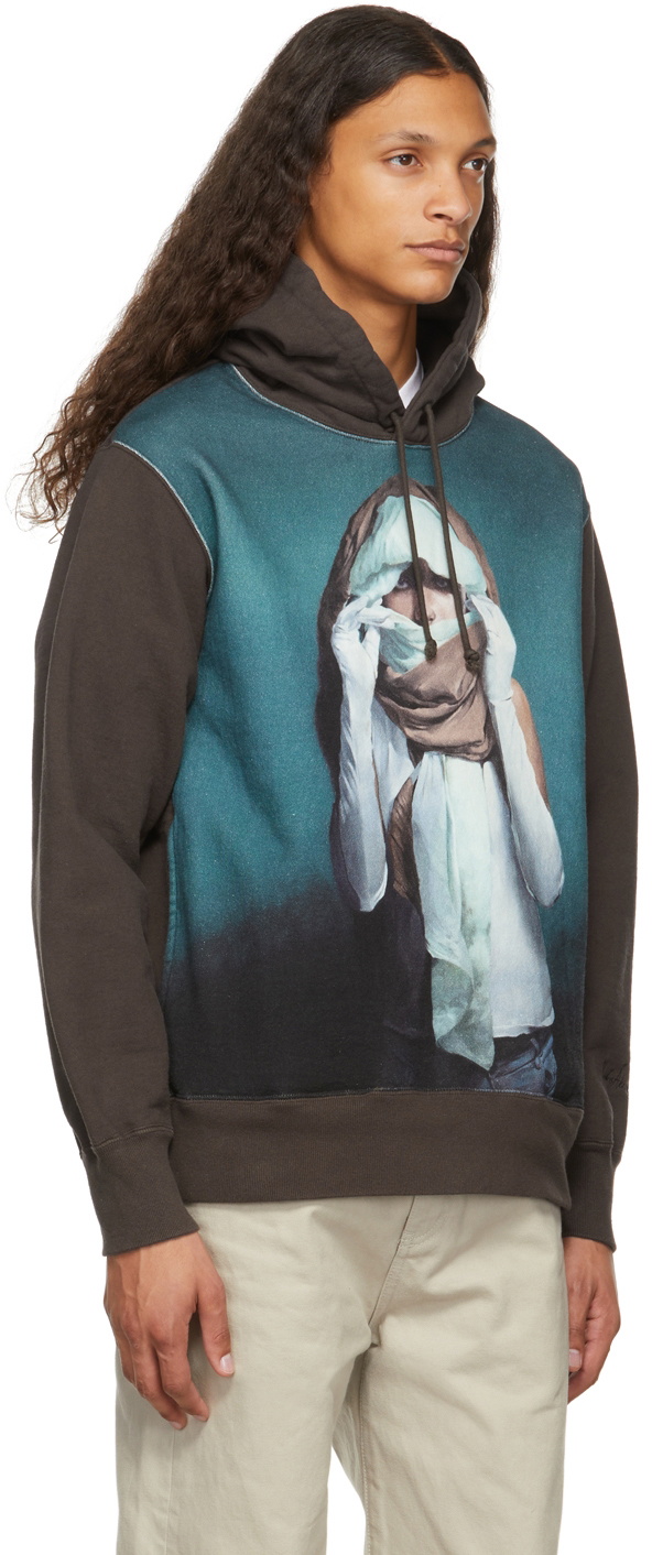 Undercover Brown Markus Akesson Edition Graphic Hoodie Undercover