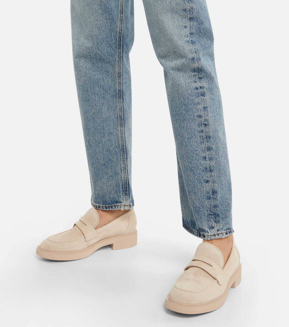 Gianvito Rossi - Harris suede loafers Gianvito Rossi Gianvito Rossi - Harris suede loafers Gianvito Rossi