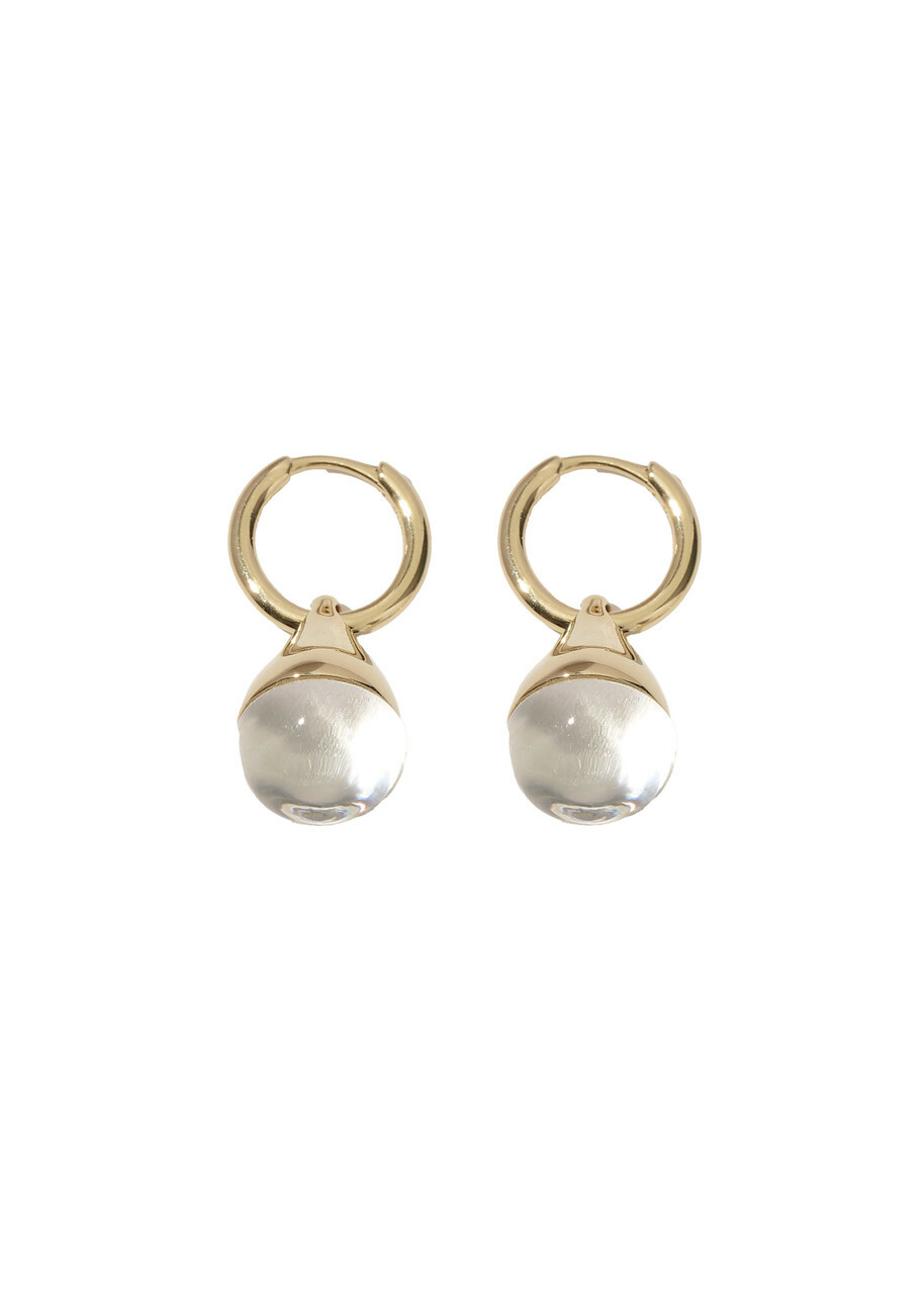 Otiumberg Stilla Quartz 14kt Gold Vermeil Drop Earrings - One Size