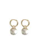 Otiumberg Stilla Quartz 14kt Gold Vermeil Drop Earrings - One Size