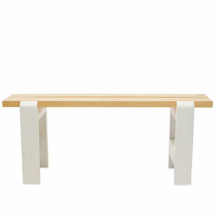 Photo: END. x HAY Weekday Bench in Natural Pine/White