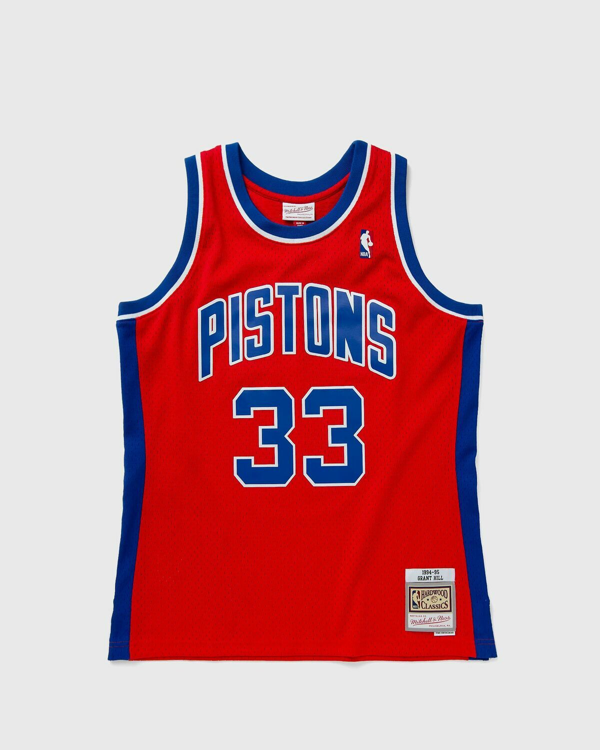 Maillot NBA Mitchell & Ness – Grant Hill Detroit Pistons 1995-96 – Taille M