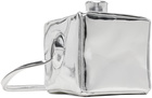 Doublet Silver Small Robot Head Bag