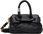 Maison MIHARA YASUHIRO Black Pucker Puffer Bag