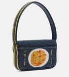 Staud Tommy Small beaded shoulder bag