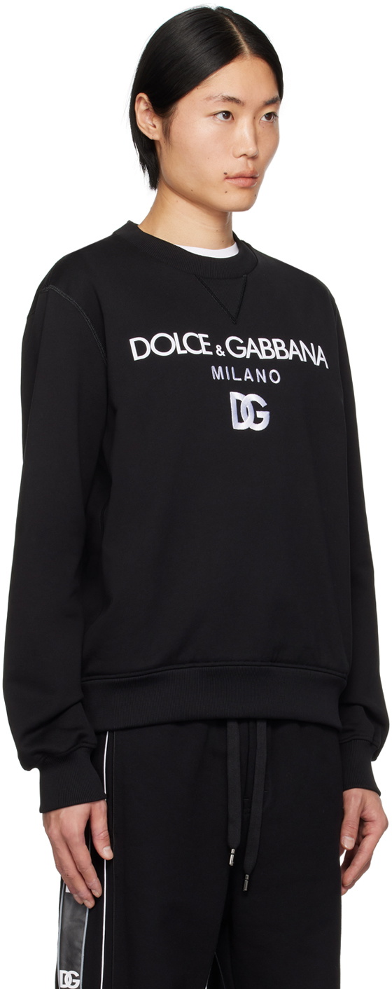 Dolce & discount gabbana black sweatshirt