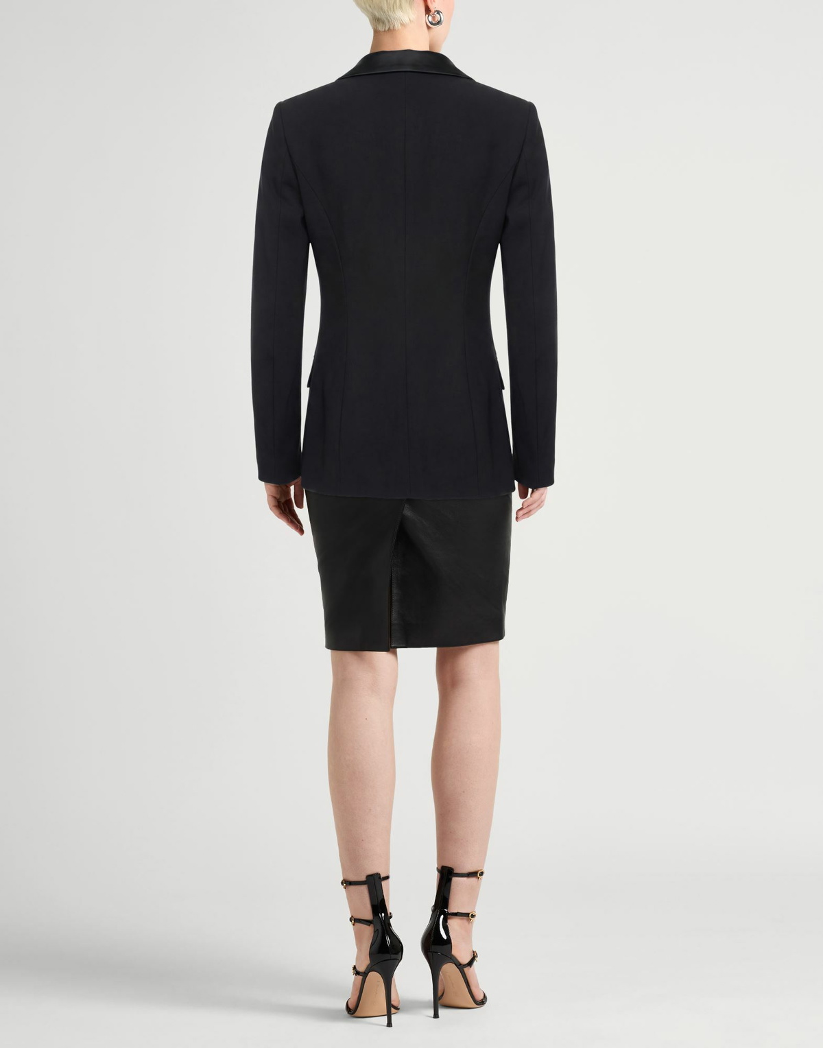 Chiara Boni La Petite Robe Womens Blazer in Black