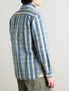 RRL - Farrell Checked Cotton Shirt - Blue