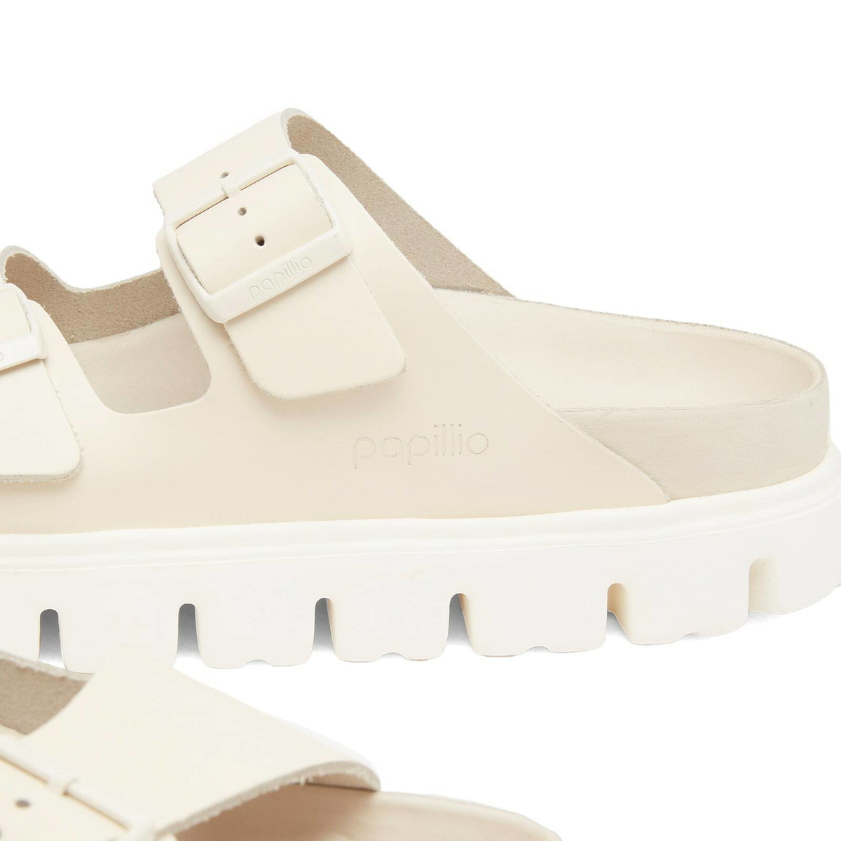 Birkenstock Women's Arizona Chunky EXQ LENA in Eggshell