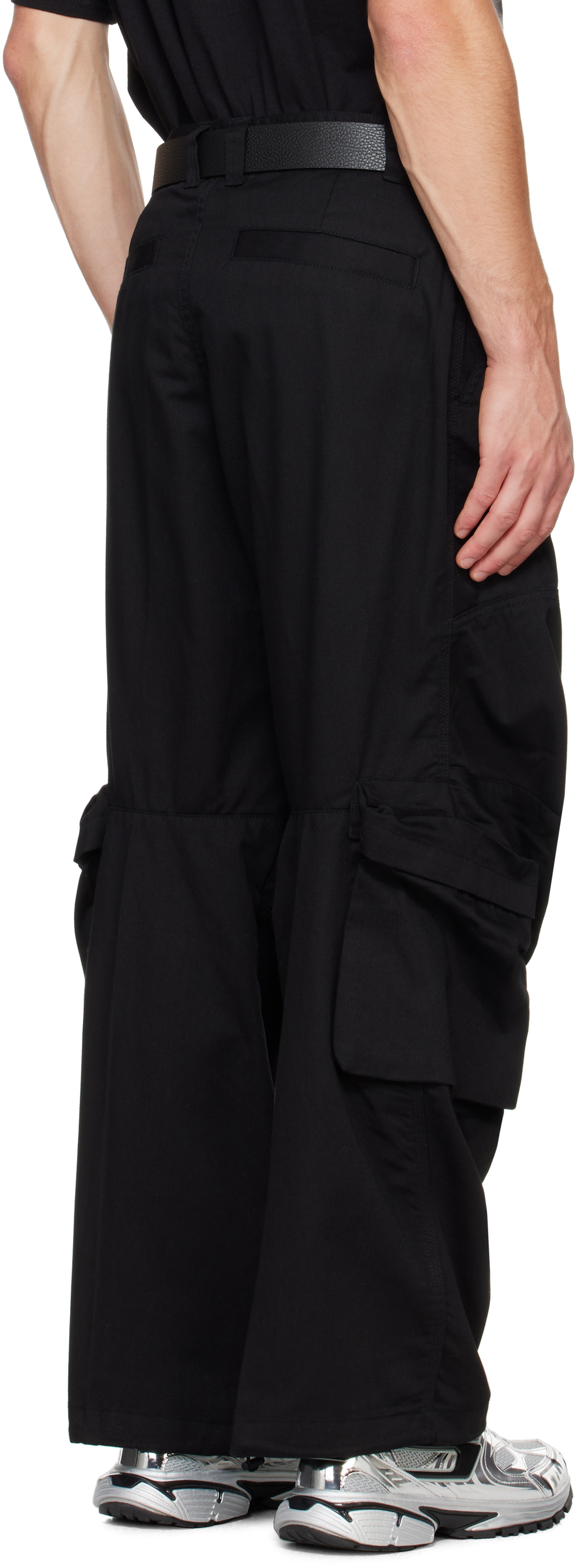 DIESEL P-ARNE-FEM-P1 総柄カーゴパンツ Diesel P-Danzel カーゴパンツ | ブラック | FARFETCH JP