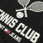 Tommy Jeans Men's Classic Tennis Vintage T-Shirt in Black