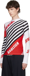 Jean Paul Gaultier White & Black 'The Junior Gaultier' Top