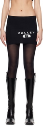 GREG ROSS Black 'Valley' Miniskirt