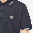 Stone Island Men's Patch Polo Shirt in Navy