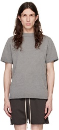 Les Tien Gray Mock Neck T-Shirt