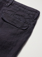 MASSIMO ALBA - Ionio 2 Linen Trousers - Blue