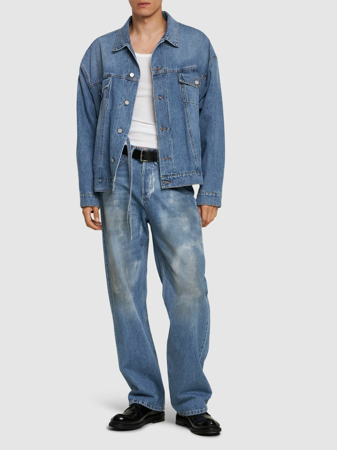 MAGLIANO Twisted Denim Jacket Magliano