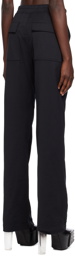 Rick Owens Black Champion Edition Dietrich Lounge Pants