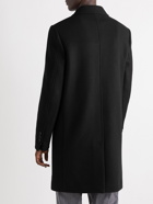 AMI PARIS - Virgin Wool-Blend Felt Coat - Black